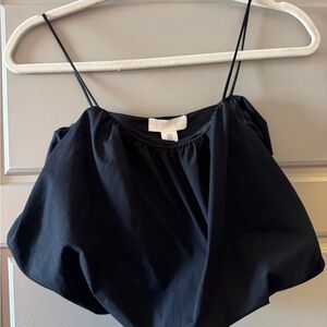 H&M Bubble Crop Top
